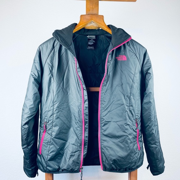 The North Face Jacket Women's Medium Black Pink Full Zip, 2A182 - Picture 12 of 13